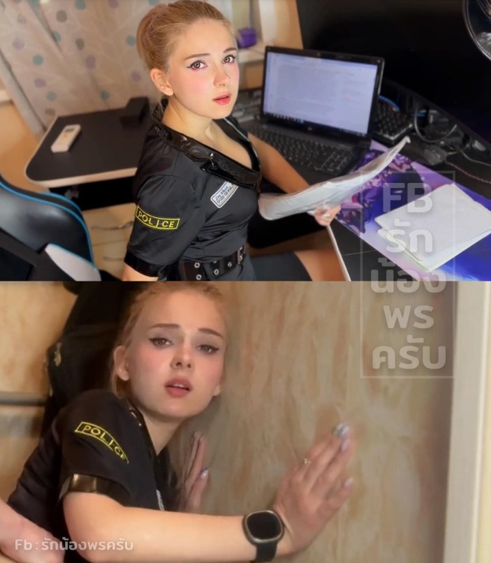 Belloff ตำรวจหญิงวิ่งสู้งัด A cute police officer bribed her superiors