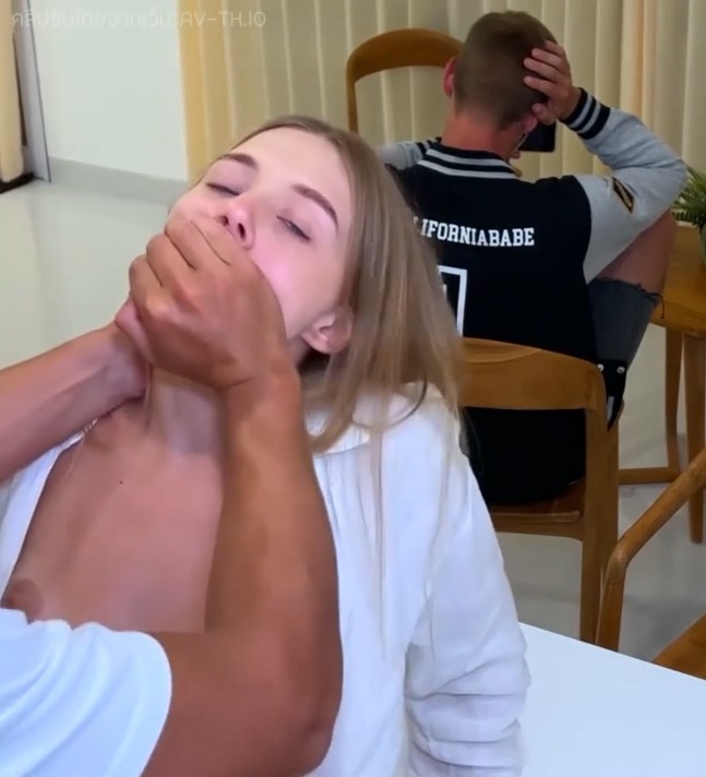 [ซับไทย] ผัวดูบอลเมียสำส่อนเลย Californiababe POV Sloppy Head Then Deep Pussy Fuck