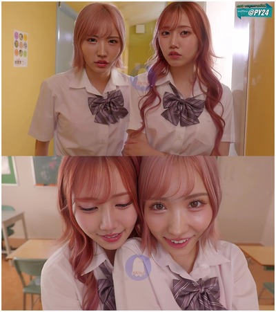 CJOD-450 [Uncen] สองสาวเกลชวนเสียวในห้องเรียน Amiri Saitou, Moka Haruhi