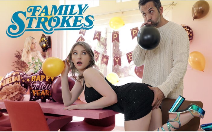 Lindsey Lakes แอบเย็ดเพื่อนลูกในคืนปาร์ตี้ Melody Marks