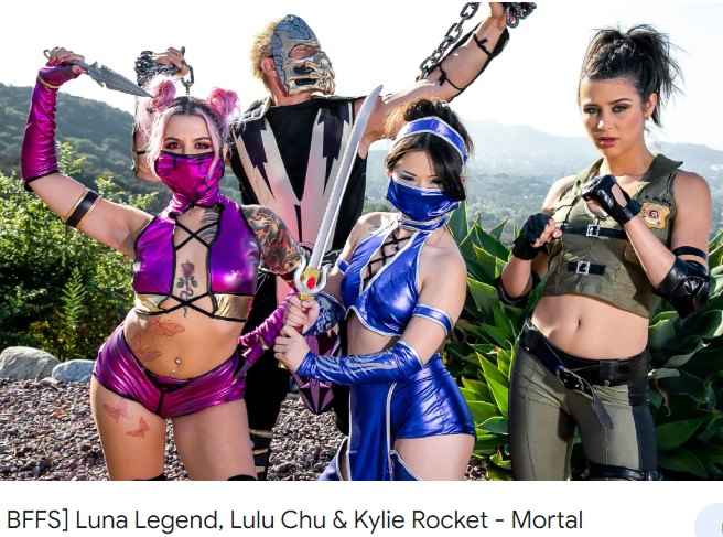 คอสเพลย์3สาว Mortal Kumbat Parody